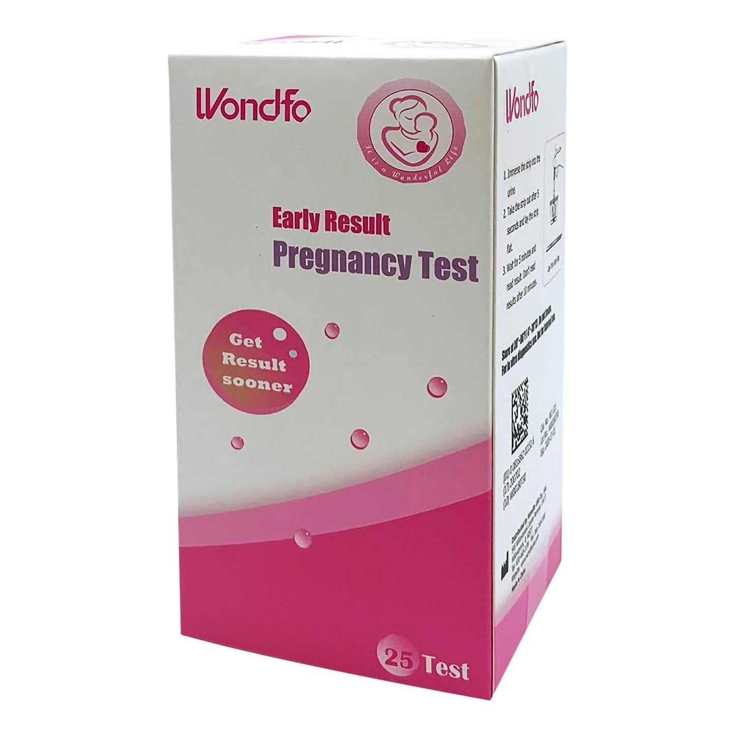 Reproductive Health Test Kit Preview® hCG Pregnancy Test 25 Tests CLIA Waived