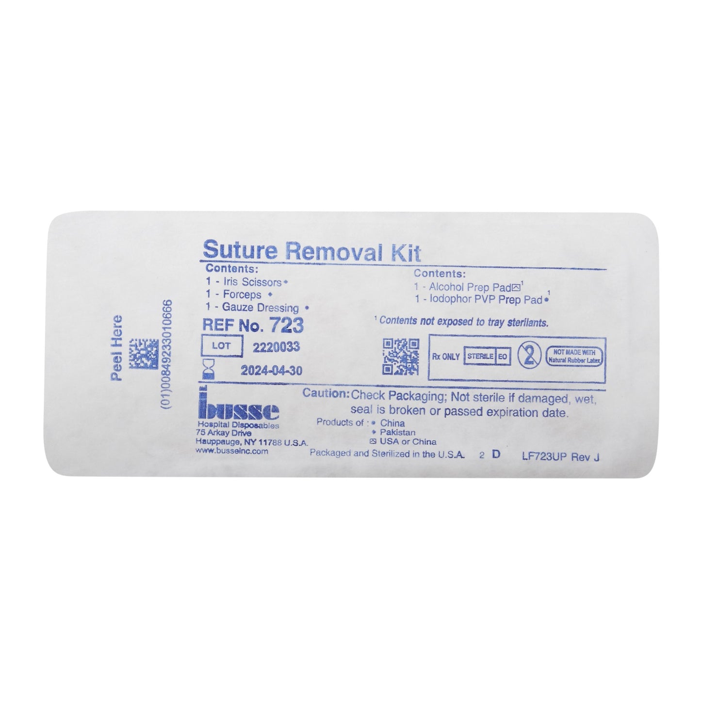 Busse Suture Removal Kit