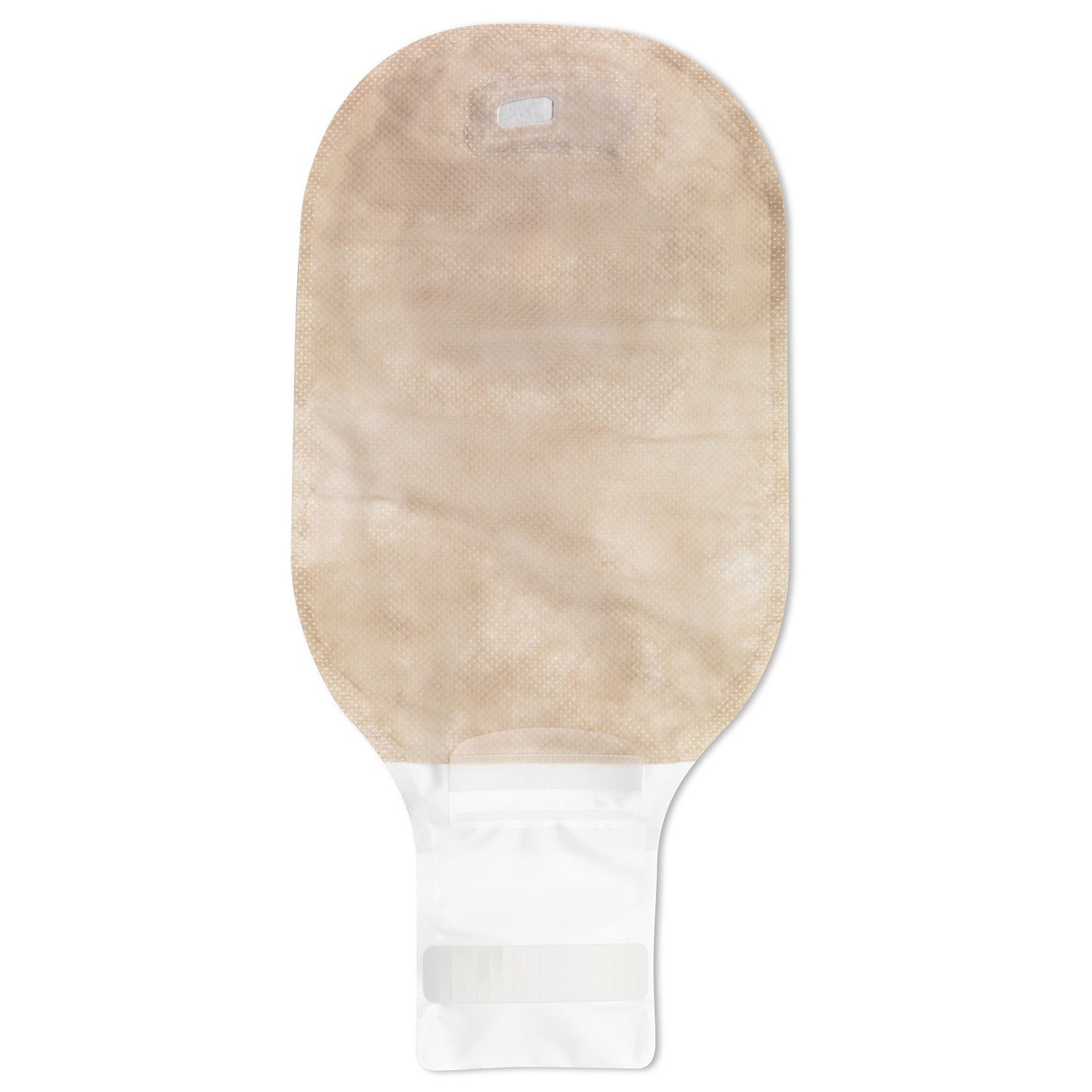 Premier™ One-Piece Beige Ostomy Pouch, Cut to fit Oval Stomas up to 75 x 65 mm