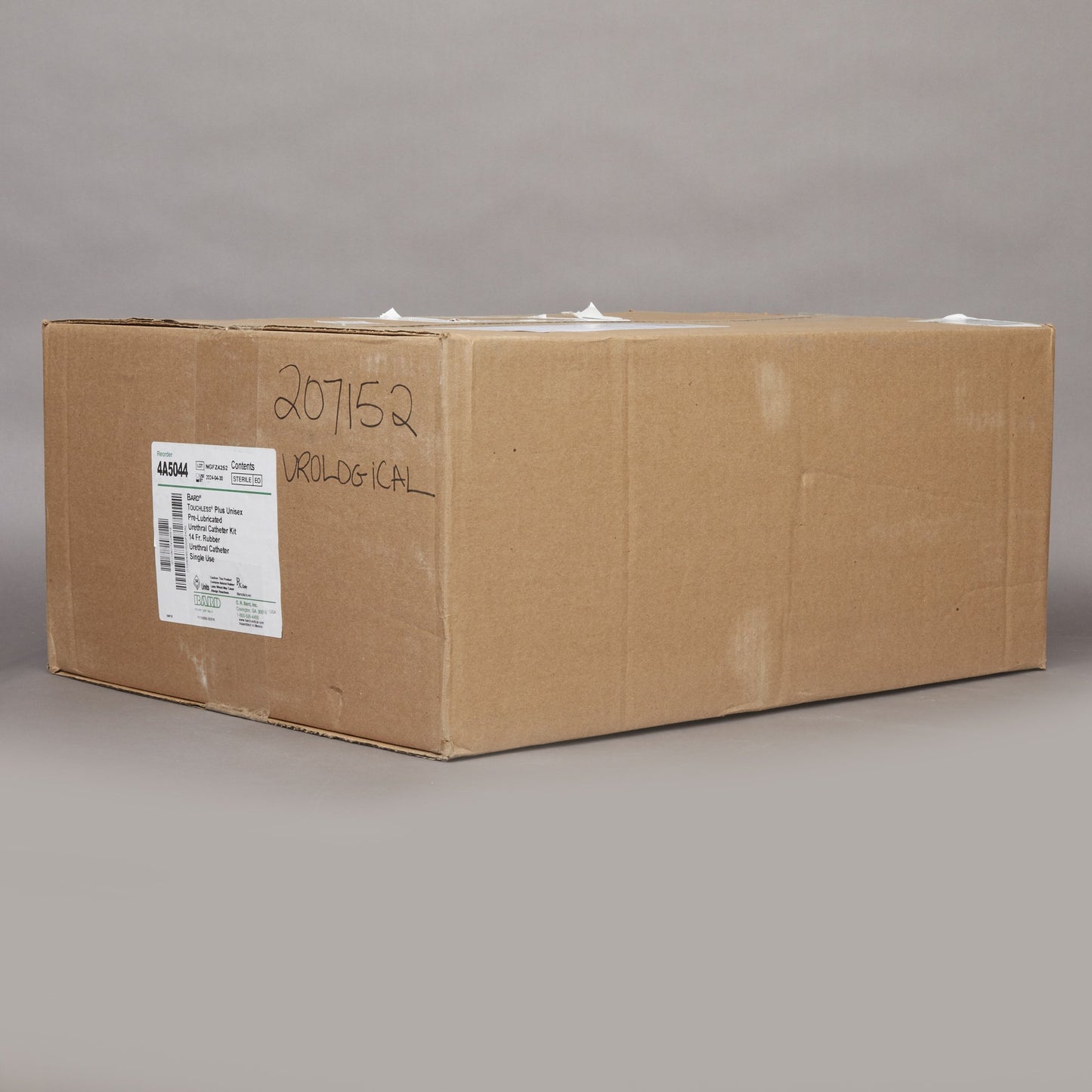 Touchless® Plus Intermittent Catheter Kit, 14 Fr., Latex