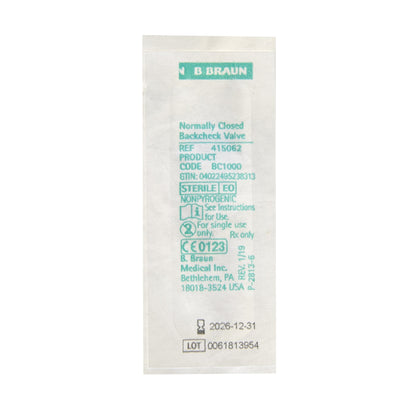 B. Braun Check Valve