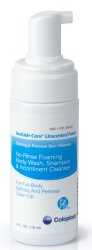 Coloplast 61767 Bedside-Care Foam Cleanser, Unscented, Shampoo and Body Wash, 4 ounces