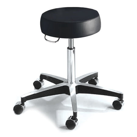 McKesson 81-11001US393 Round Pneumatic Exam Stool, Black
