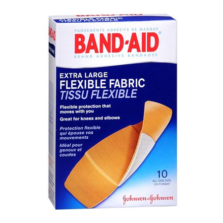 Johnson & Johnson 111834100 Band-Aid Flexible Fabric Adhesive Strip, 1¾ x 2 Inch