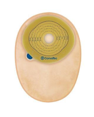 ConvaTec 416710 Esteem + One-Piece Closed End Opaque Filtered Ostomy Pouch