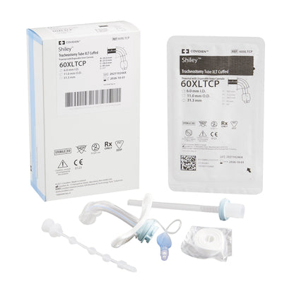 Shiley™ XLT Cuffed Extended Length Tracheostomy Tube, Size 6