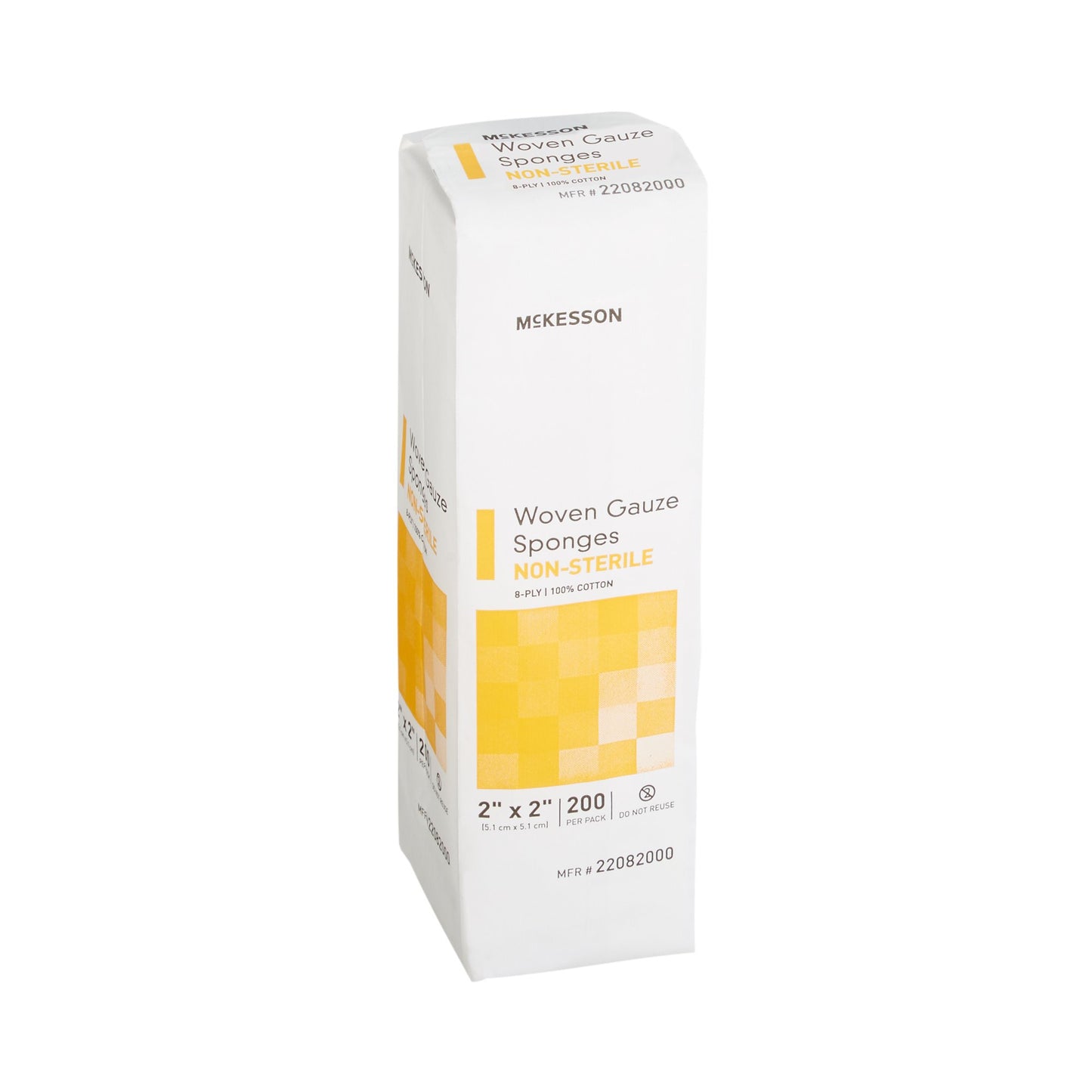McKesson Gauze Sponge, 2 x 2 Inch, 8-Ply