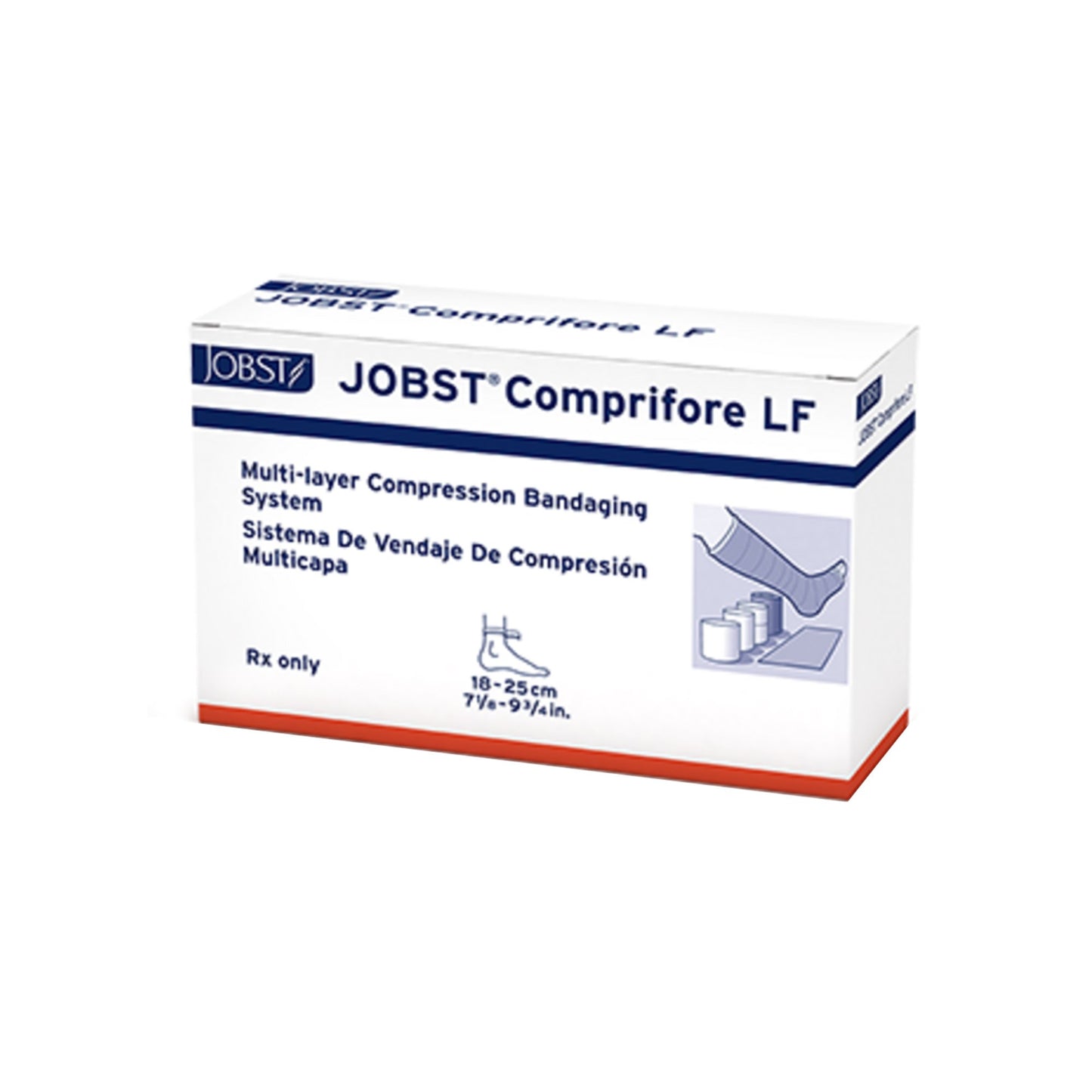 Jobst® Comprifore® LF No Closure 4 Layer Compression Bandage System, 7 – 10 Inch