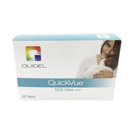 Quidel 20109 QuickVue hCG Pregnancy Fertility Reproductive Health Test Kit