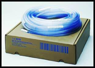 Cardinal N76A Medi-Vac Suction Tubing, 9/32 Inch Inner Diameter, 6 Foot Length
