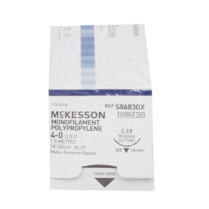 McKesson Suture with C-13 Needle