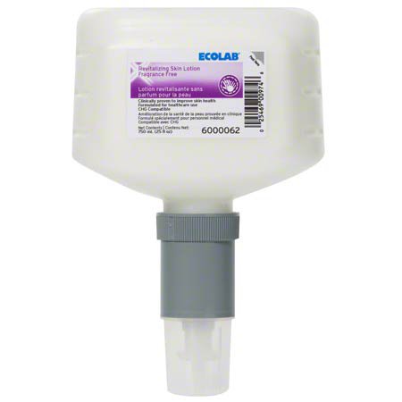 Hand and Body Moisturizer Ecolab® 750 mL Dispenser Refill Bottle Unscented Lotion