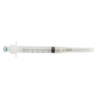 VanishPoint® 3 mL Syringe with Hypodermic Needle, 21 Gauge, 1 Inch