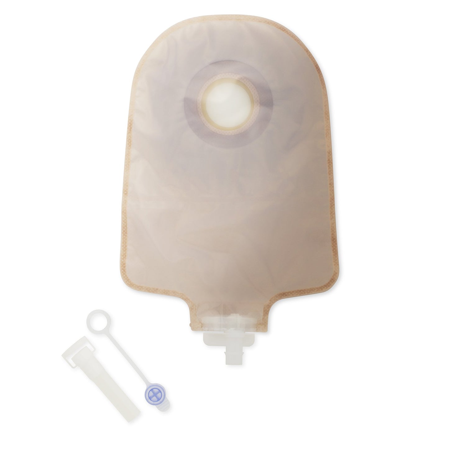 Premier™ One-Piece Transparent Urostomy Pouch, Pre-cut to Fit 22 mm Stomas