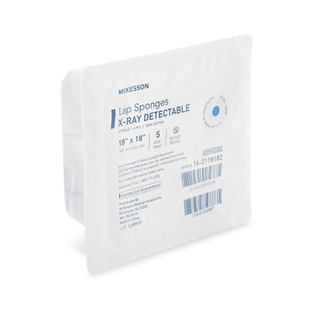 McKesson 16-2118182 Laparotomy Sponge, 18 x 18 Inch