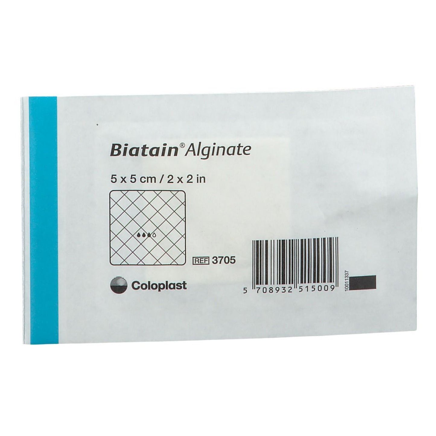 Biatain® Calcium Alginate Dressing, 2 x 2 inch
