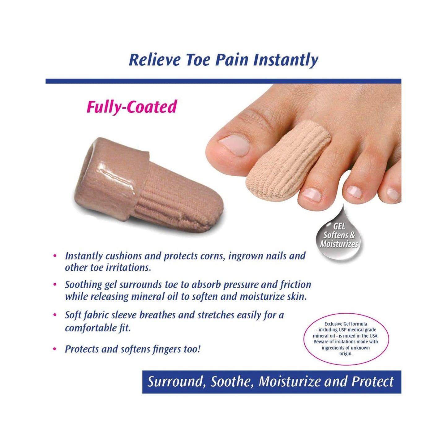 Visco-GEL® Toe Protector, Small