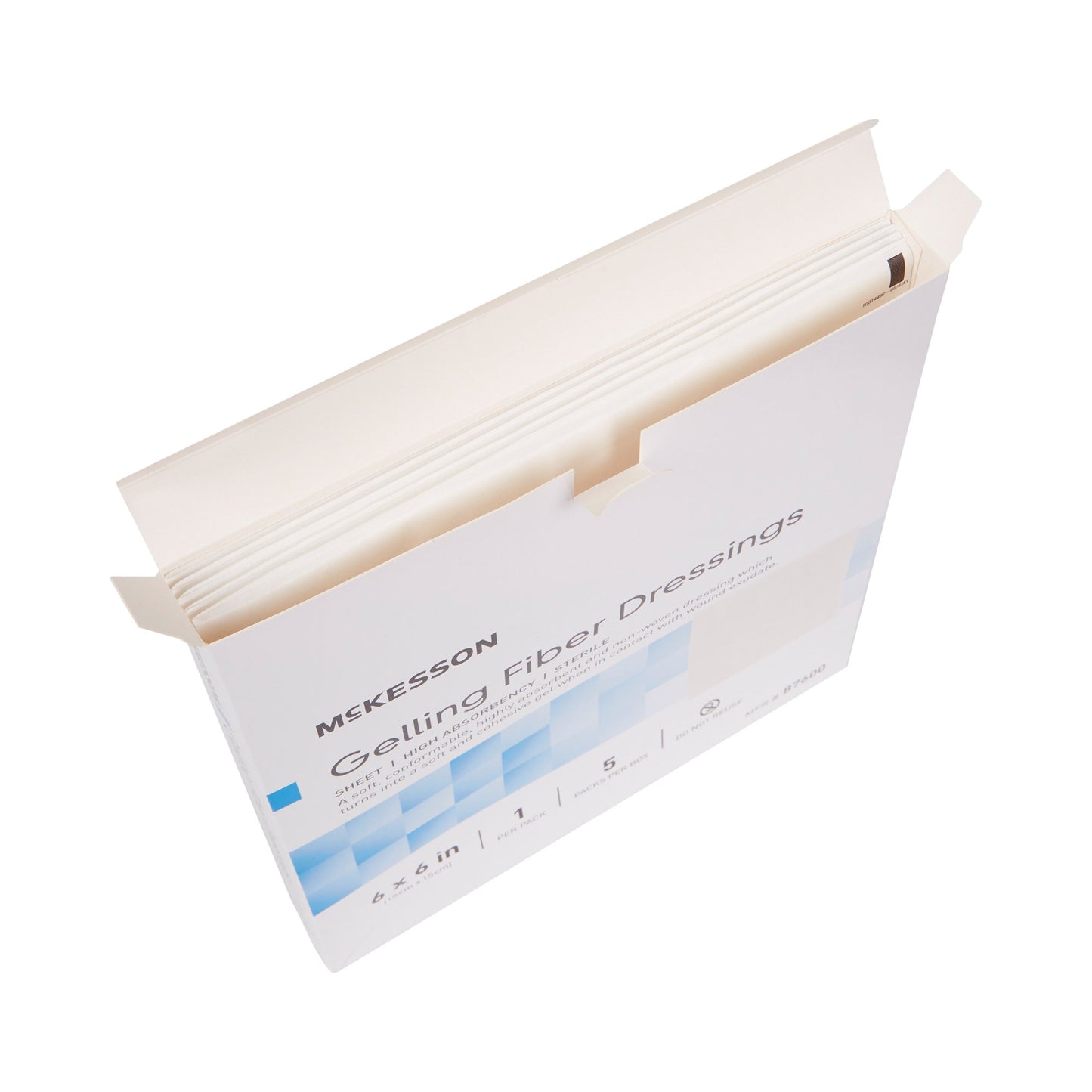McKesson Gelling Fiber Wound Dressing, 6 x 6 Inch