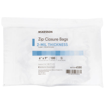 McKesson Zip Closure Bag, 6 x 9 Inches