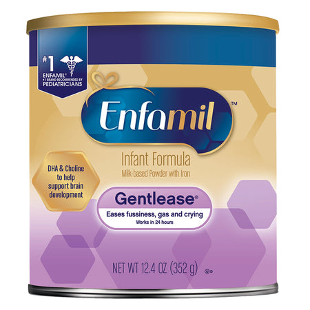 Mead Johnson 174101 Enfamil Gentlease Powder Infant Formula, 12.4-ounce can