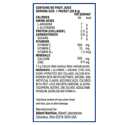 Juven® Fruit Punch Therapeutic Nutrition Powder for Wound Healing