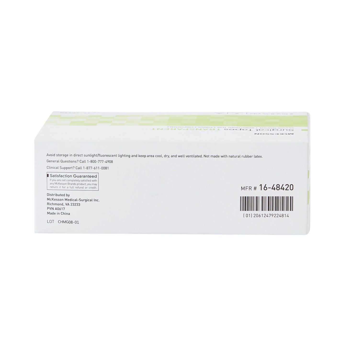 McKesson Silicone Medical Tape, 2 Inch x 5-1/2 Yard, Transparent