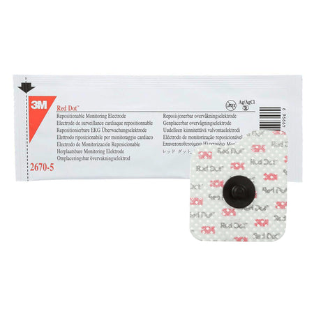 3M Red Dot EKG Snap Electrode by Solventum Corporation product image