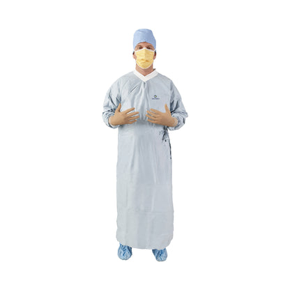 Aero Chrome Surgical Gown with Towel, X-Large