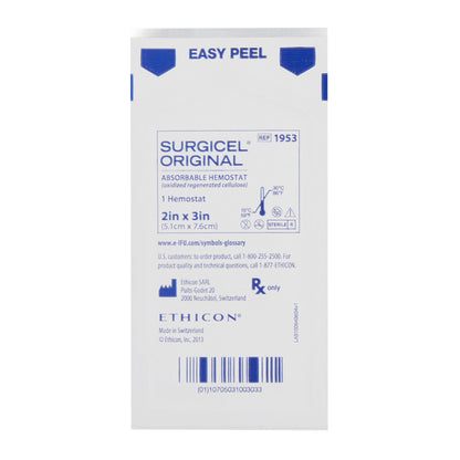 Surgicel® Absorbable Hemostat Dressing