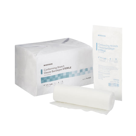 McKesson 16-020 Sterile Conforming Bandage, 6 Inch x 4-1/10 Yard