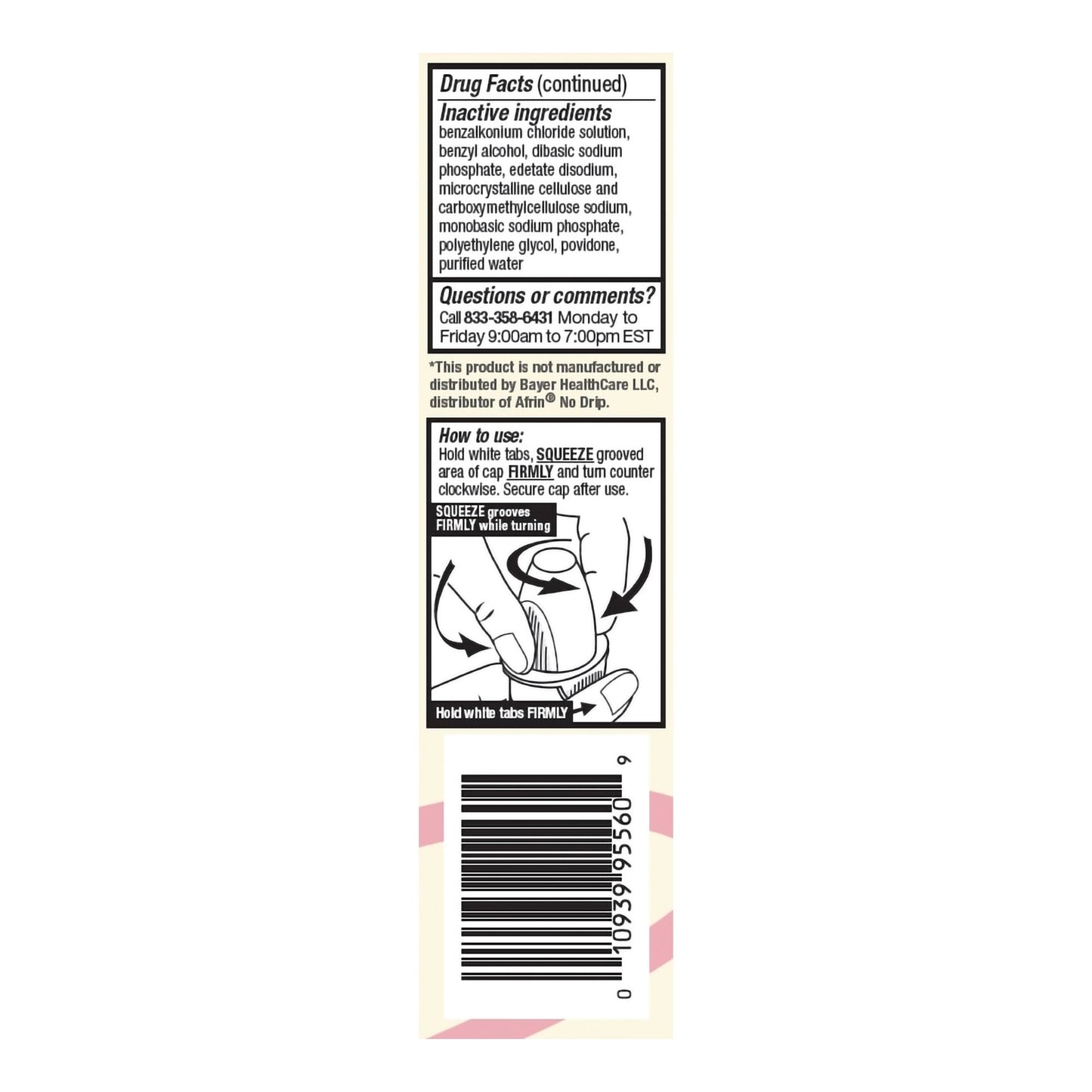 Foster & Thrive™ Oxymetazoline 0.05% Saline Nasal Spray