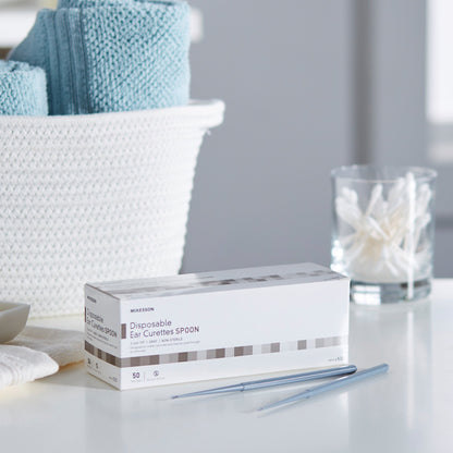 McKesson Ear Curette, 2 mm, Cup Tip