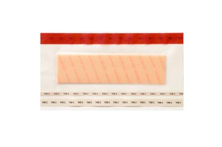 Ferris 3412 PolyMem Max Adhesive with Border Foam Dressing, 3½ x 11¾ Inch