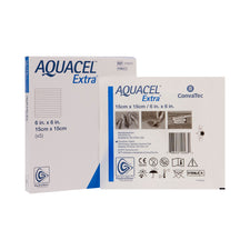 Convatec 420673 Aquacel® Extra™ Gelling Fiber Wound Dressing, 6 x 6 Inch