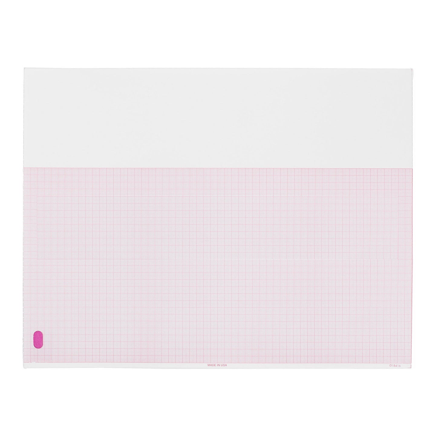 Philips ECG Recording Paper Thermal 8.5x11 Z-Fold Red Grid M3707A