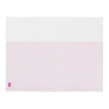 Precision Charts M3707A Philips ECG Recording Paper Thermal 8.5x11 Z-Fold Red Grid