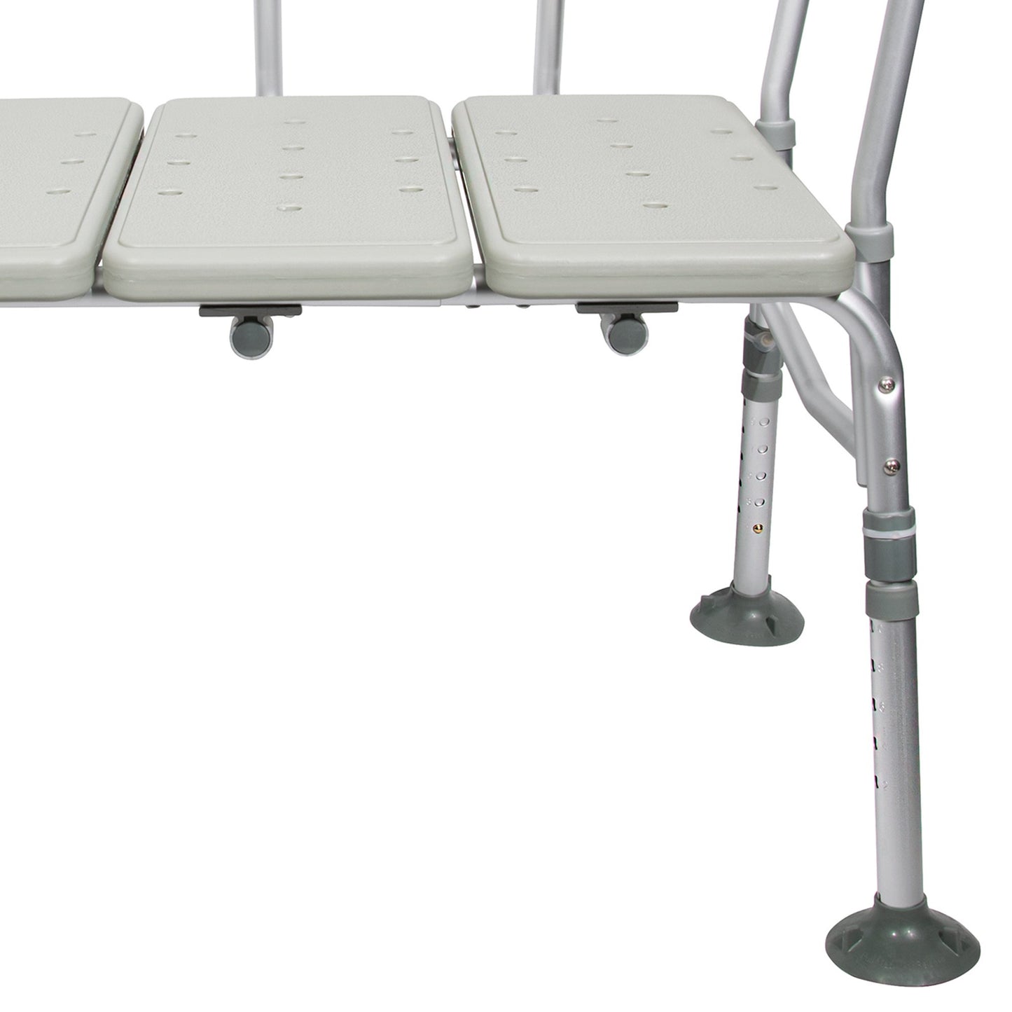 McKesson Aluminum Transfer Bench with Reversible Back