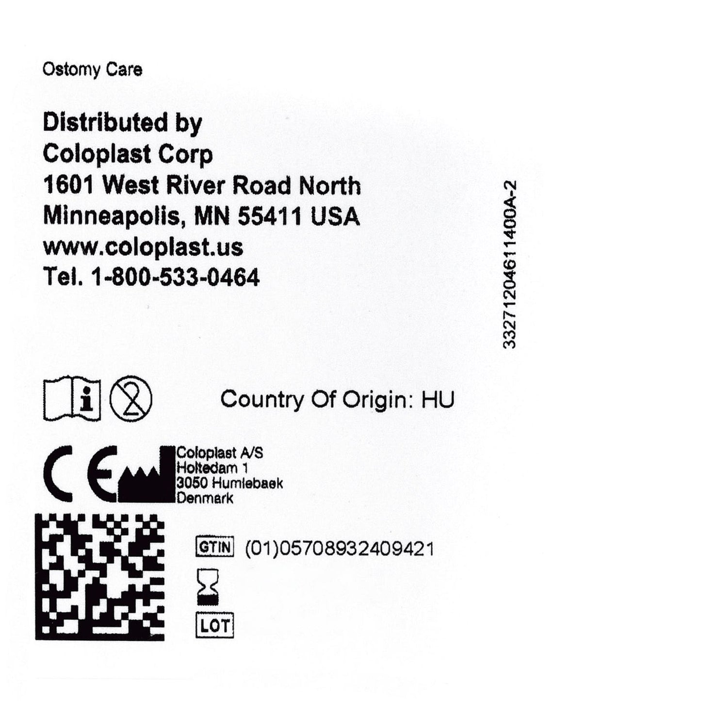 Ostomy Seal Brava® Thin 3/4 Inch (18mm) Stoma 2-1/4 Inch (57 mm)