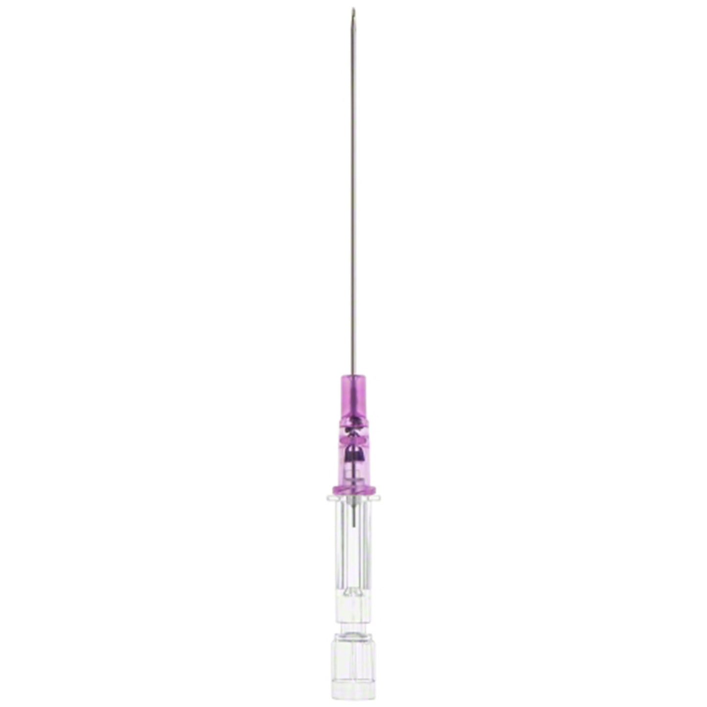 Peripheral IV Catheter Introcan Safety® Deep Access 20 Gauge 2-1/2 Inch Polyurethane Straight Hub Non Blood Control Passive Safety