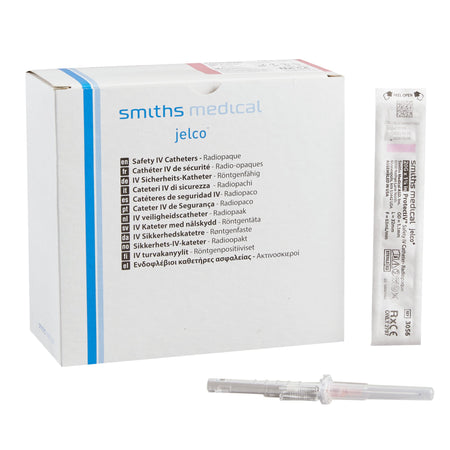 ICU Medical 305606 Protectiv Peripheral IV Catheter, 1.25 in., 20 Gauge