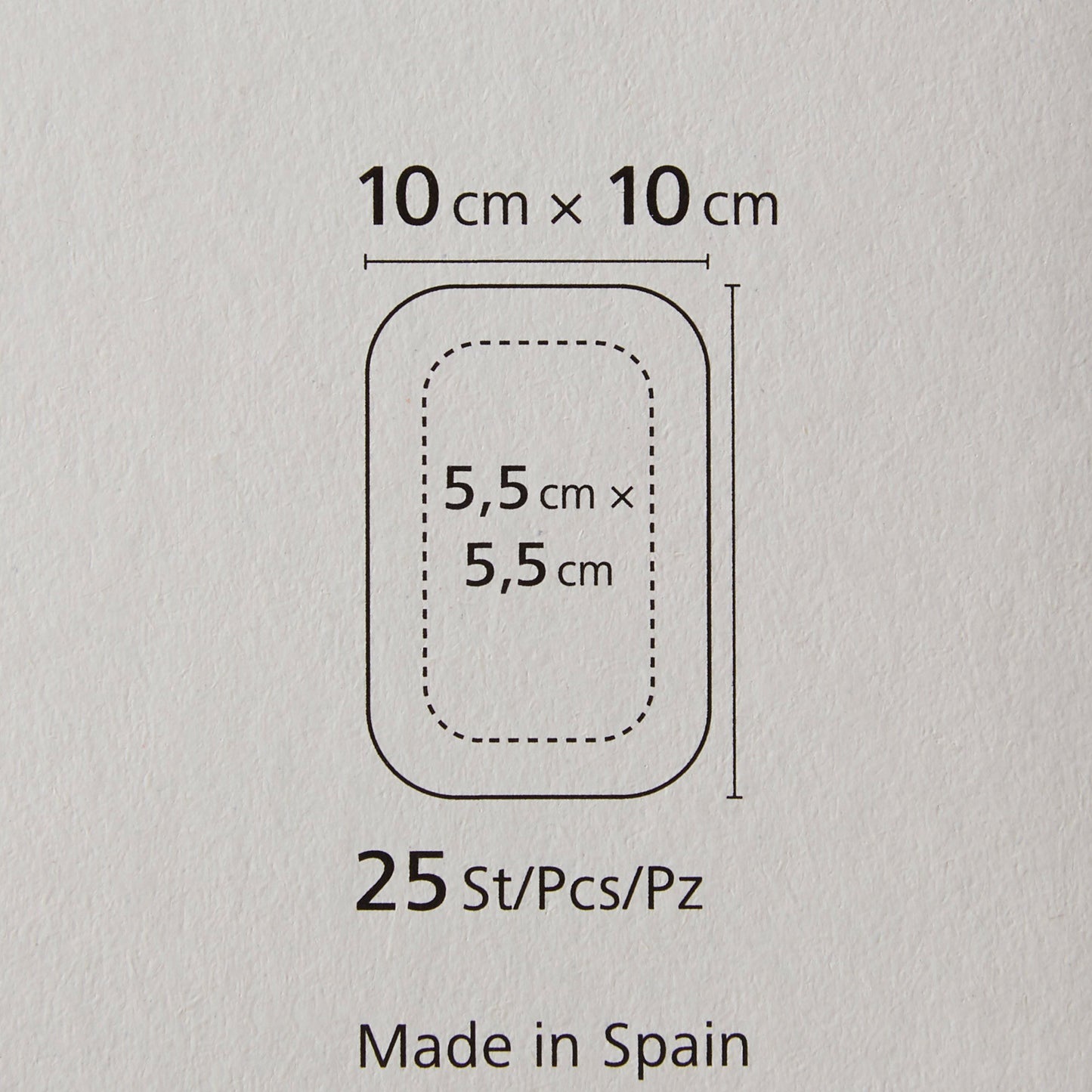 Cosmopor® Adhesive Dressing, 4 x 4 Inch