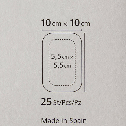 Cosmopor® Adhesive Dressing, 4 x 4 Inch