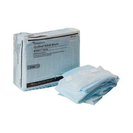 Cardinal 65034 Simplicity Unisex Adult Incontinence Briefs, Moderate Absorbency