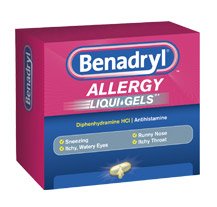 J & J Sales 501200124 Benadryl Diphenhydramine Allergy Relief