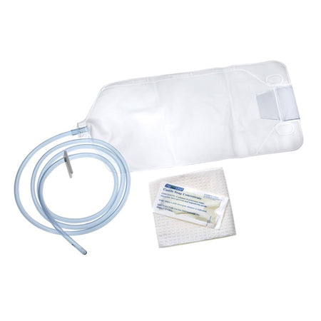 Amsino AS330 AMSure Enema Bag Set, 1500 mL, Pre-Lubricated Tip