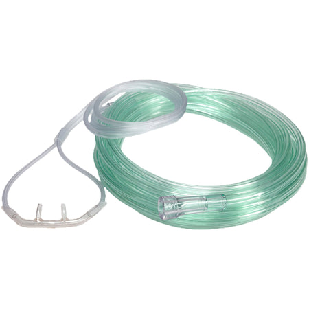 Sun Med 16SOFT-14-50 ETCO2 Nasal Sampling Cannula Salter-Style Adult Curved Prong / NonFlared Tip 14 Foot