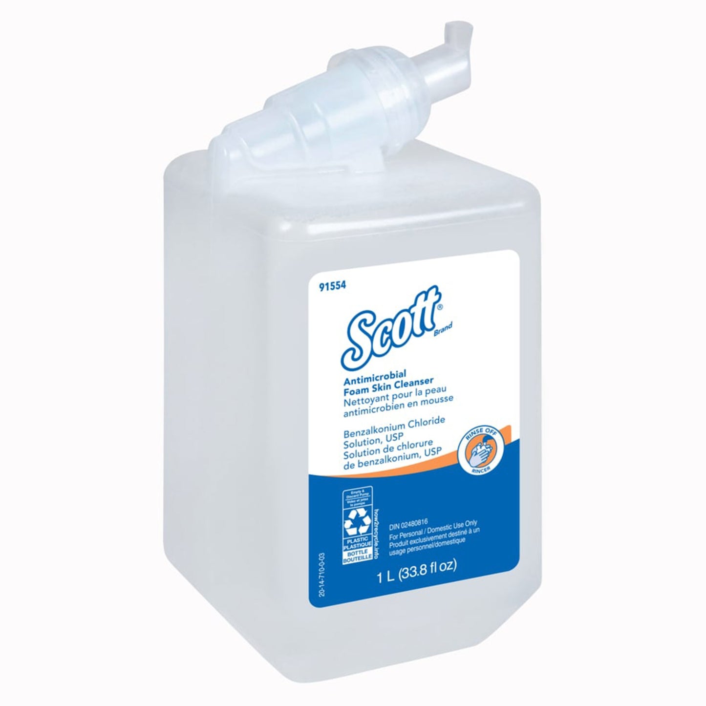 Kleenex® Antimicrobial Soap 1000 mL Dispenser Refill Bottle