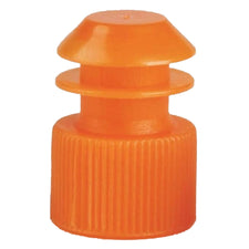 McKesson Tube Closure Flanged Plug Cap Orange Polyethylene 1000 per Bag