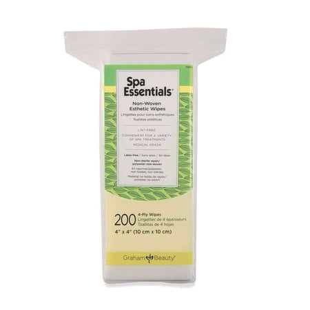 Graham Medical Products 52509 Spa Essentials Esthetic Wipe, 4 x 4 Inch
