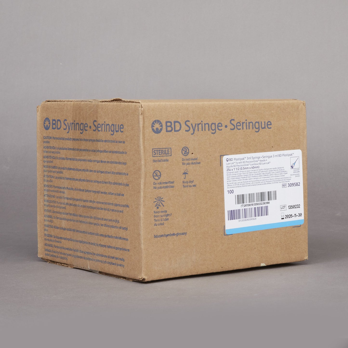 PrecisionGlide™ Syringe with Hypodermic Needle